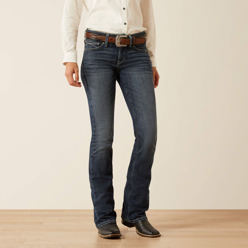 Ariat Women's Perfect Rise Esti Bootcut Jean in Missouri (Available in Regular & Plus Sizes)