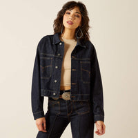 Ariat Women's Western Utility Denim Jacket in Rinse