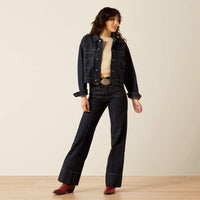 Ariat Women's Western Utility Denim Jacket in Rinse