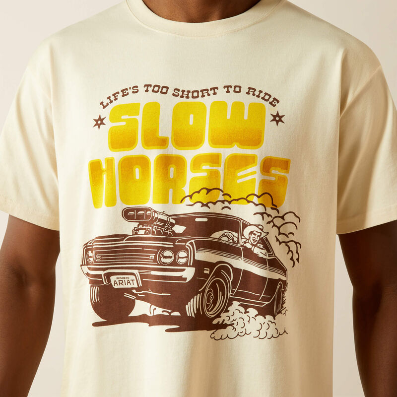 Ariat x Sendero Men's Slow Horses T-Shirt in Sandshell