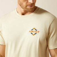 Ariat Men's Tapaz Zapoteco T-Shirt in Natural