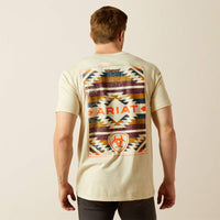 Ariat Men's Tapaz Zapoteco T-Shirt in Natural