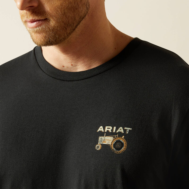 Ariat Men's Gramps Tractor T-Shirt in Black