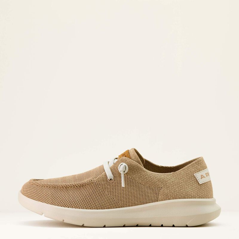 Ariat Women's Hilo Casual Shoe in Heathered Tan Knit