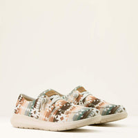 Ariat Women's Hilo Shoe in Natural Southwest Print
