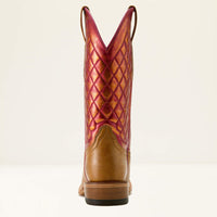 Ariat Women's Futurity Denton Narrow Cutter Toe Western Boot in Maple Sugar