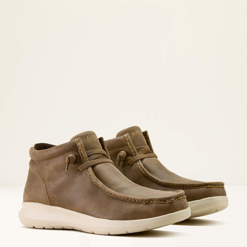 Ariat Men's Hilo Mid Casual Shoe in Brown Bomber
