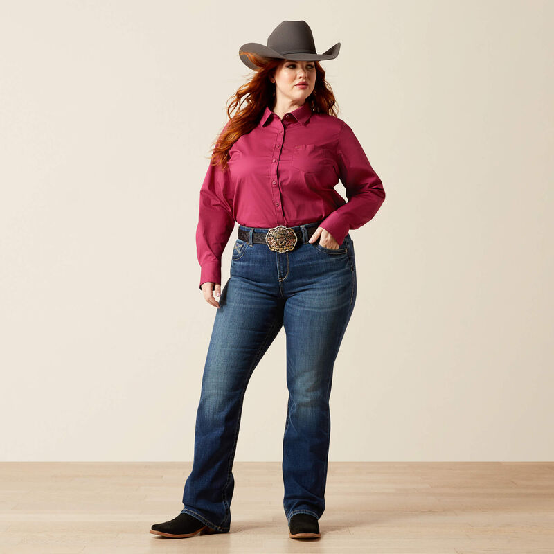 Ariat Women's Perfect Rise Adalynne Bootcut Jean in Barryessa (Available in Regular & Plus Sizes)