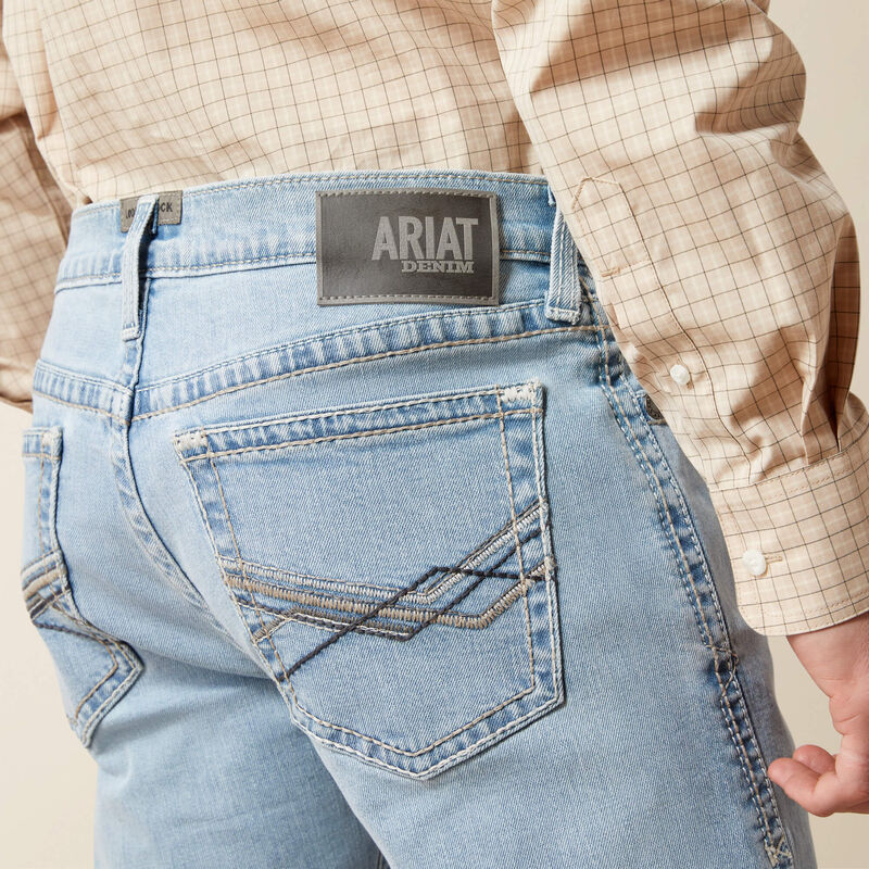 Ariat Men's M7 Slim Carver Straight Leg Jean in Huron