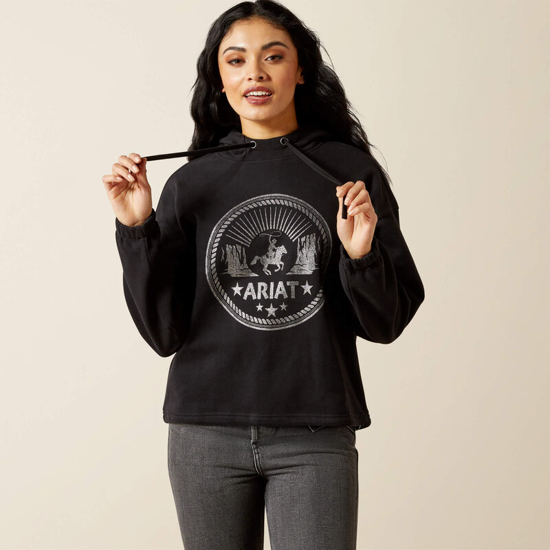 Ariat Women's Essential Hoodie in Black