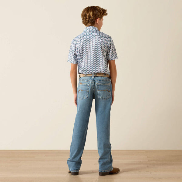Ariat Boy's B5 Slim Darian Straight Leg Jeans in Leonard