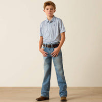 Ariat Boy's B5 Slim Darian Straight Leg Jeans in Leonard