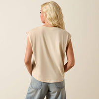 Ariat Women's Cool It T-Shirt in Oyster Grey