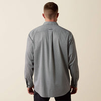 Ariat Men's L/S Everything Classic Fit Shirt in Black Mini Medallion