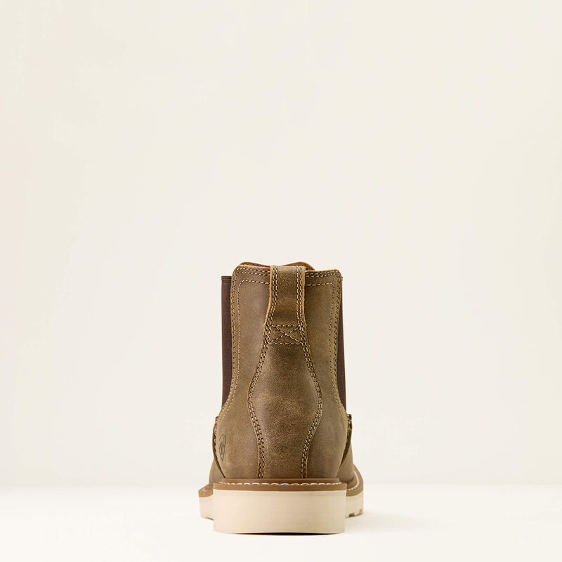 Ariat Men's Rambler Recon Square Toe Chelsea Boot in Brown Bomber