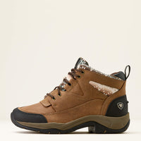 Ariat Women's Terrain Tooled Boot in Dark Tan/Natural Southwest Print
