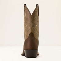 Ariat Men's Sport Outfitter Wide Square Toe Cowboy Boot in Tan Elephant Print/Driftwood Tan