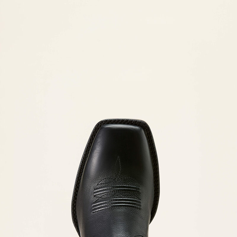 Ariat Men's Alden Wide Square Toe Western Boot in Eclipse Black