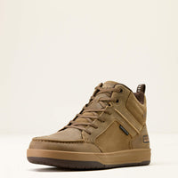 Ariat Men's Outmatch Mid Composite Toe Work Shoe in Brown Bomber