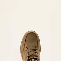 Ariat Men's Outmatch Mid Composite Toe Work Shoe in Brown Bomber