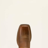 Ariat Women's Round Up Holly Wide Square Toe in Pearl