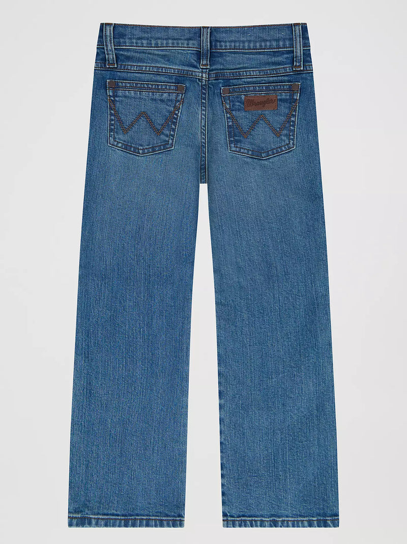 Wrangler Retro Youth Boy's Relaxed Boot Jean in Bowden