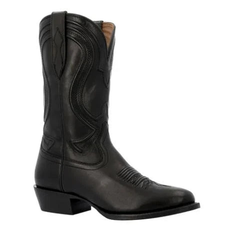 Durango Men's Santa Fe R Toe Boot in Black