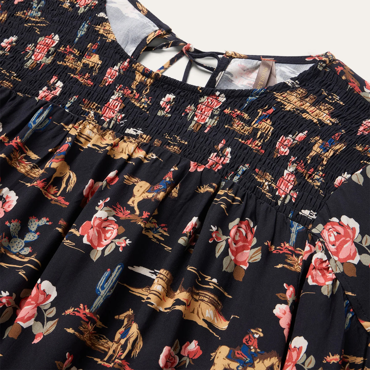 Stetson Women's L/S Night Ride Blouse in Black