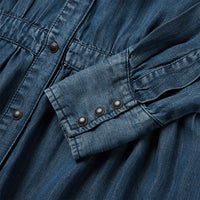 Stetson Women's L/S Western Denim Maxi Dress