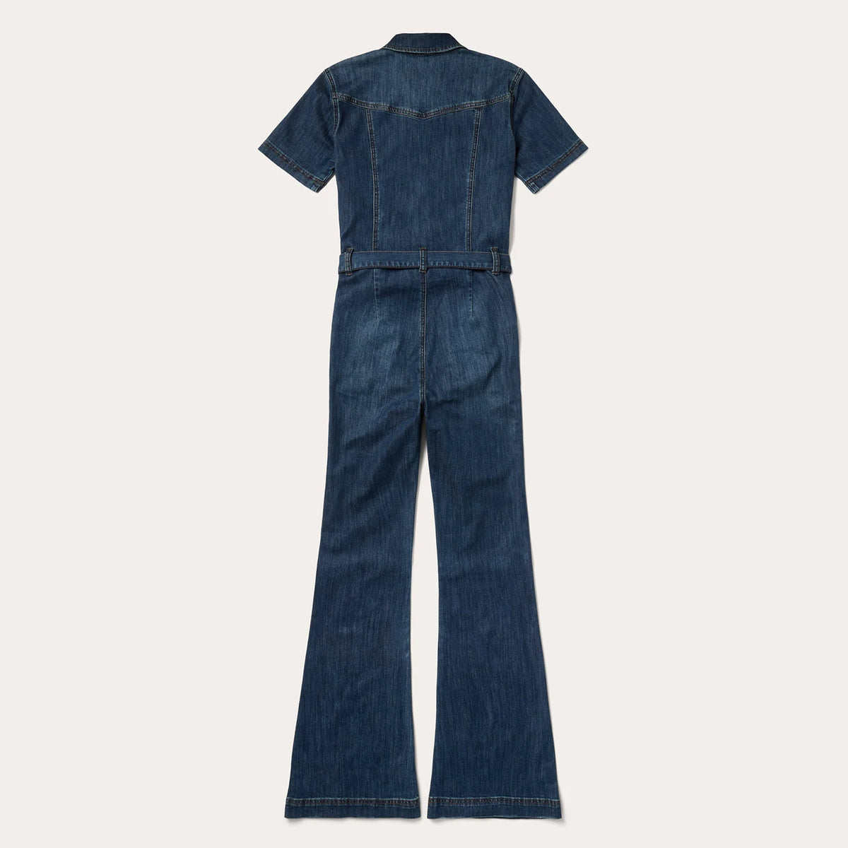 Women's Stetson Dark Blue Stretch Denim Jumpsuit