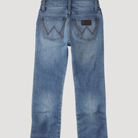 Wrangler Retro Toddler Boy's Slim Straight Jean in Roughhouse