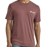 Wrangler Men's Tough Service Graphic T-Shirt in Sable