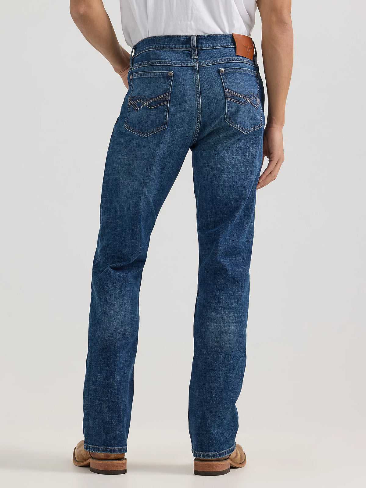 Wrangler 20X Men's No. 42 Vintage Bootcut Jean in Harper