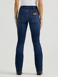 Wrangler Retro Women's Bailey High Rise Bootcut Jean in Isla