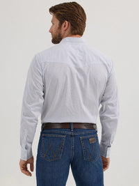 Wrangler Men's L/S 20X Competition Western Snap Shirt in Feather White (Available in Tall Sizes)