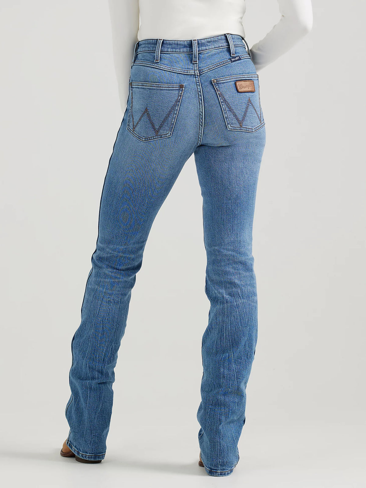 Wrangler Retro Women's Bailey High Rise Bootcut Jean in Kelly