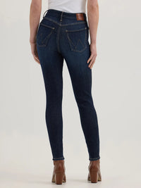 Wrangler Women's Bespoke High Rise Skinny Jean in Rae