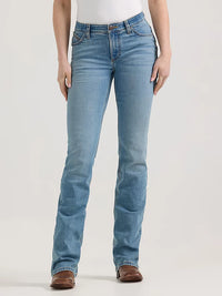 Wrangler Women's Ultimate Riding Jean Willow Mid-Rise Bootcut in Olivia