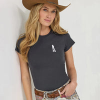 Wrangler x Lainey Wilson With Love Lainey Shrunken Band Tee in Phantom