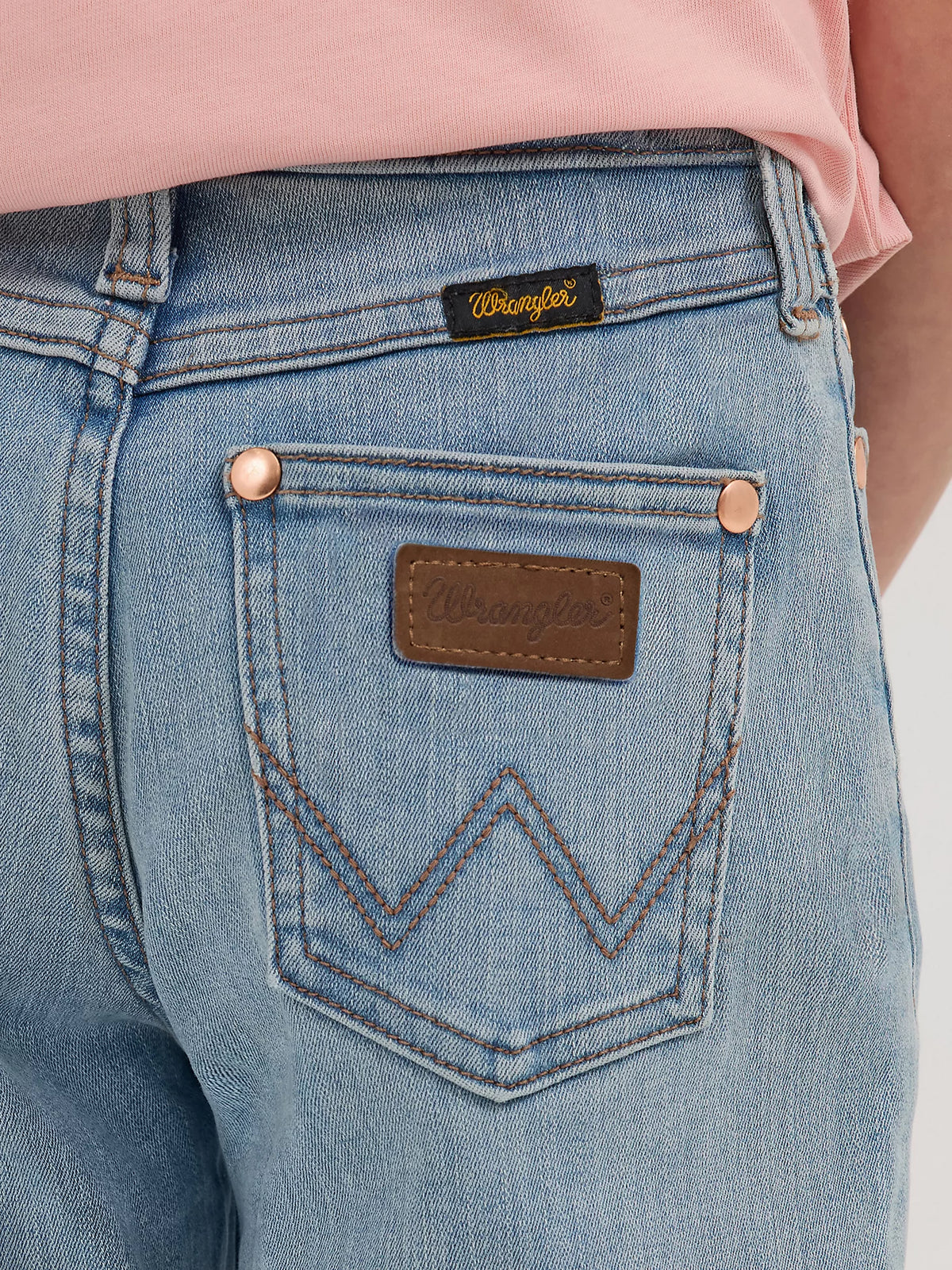 Girl's Wrangler x Lainey Wilson Daydream Bell Bottoms in Daydream Wash