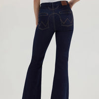 Wrangler Women's Bespoke High Rise Flare Jean in Adalyn