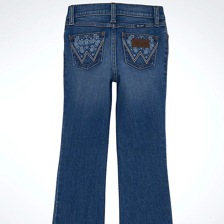 Wrangler Girl's Bootcut Jeans in Adeline