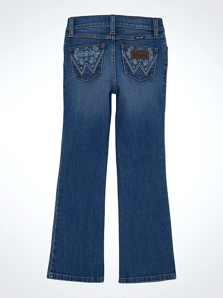 Wrangler Girl's Bootcut Jeans in Adeline