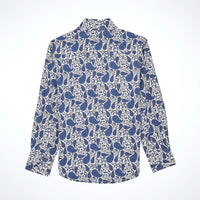 Wrangler Boy's 20X Advanced Comfort L/S Western Snap Shirt in Atlantic Paisley