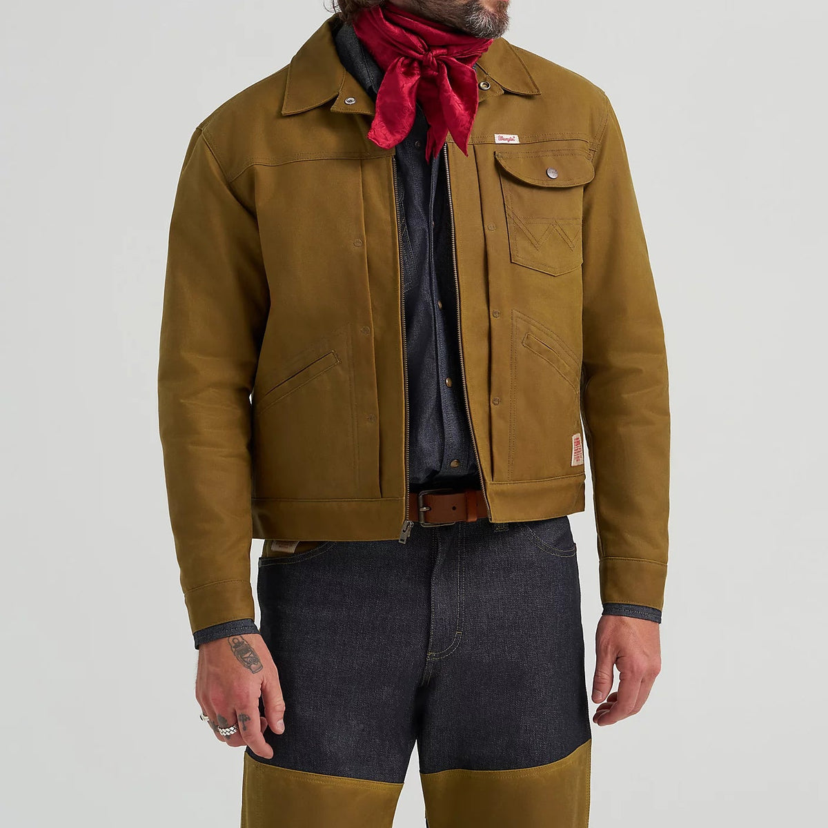 Wrangler x Filson Men's Adventure Jacket in Tan