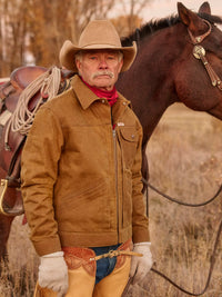 Wrangler x Filson Men's Adventure Jacket in Tan