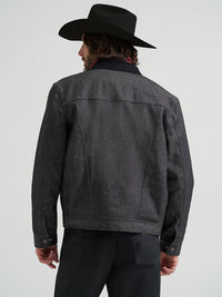 Wrangler x Filson Men's Denim Work Jacket in Black