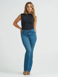 Wrangler Women's Bespoke High Rise Bootcut Jean in Regina