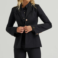 Wrangler X Lainey Wilson Wrancher Blazer in Black