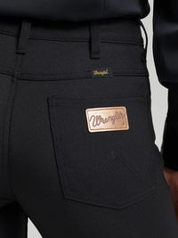 Wrangler x Lainey Wilson Wrancher Flare Pant in Black